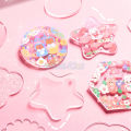 HelloKimi Cuckoo Cream Glue Full Set Guka Cream Korean Cute Chuck Goo Cards DIY Set DIY Cream Glue Cuckoo Card Guka Sticker Set With Sticker Hair Clip DIY Self Decoration. 