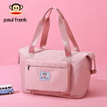 Paul Frank Foldable Travel Bag Women's Short-Distance Portable Large Capacity Gym Bag Pending Storage Business Travel Luggage Bag.