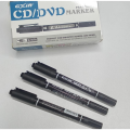 Permanent Marker GXIN G-107A Double Head CD/DVD Red Color Ink Pen Marker Water Proof Unfadeable Marker,1pc and 4pcs set. 