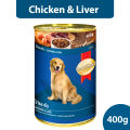 SmartHeart Dog Food Adult Chicken and Liver Can 400 gm.