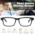 TAIHOM Smart Glasses Wireless Bluetooth 5.0 Hands-Free Calling Music Audio Sport Headset Eyewear Intelligent Eyeglasses bluetooth glasses polarized smart sunglasses can be customized photochromic anti-blue light prescription lenses. 