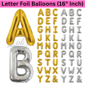 Letter Foil Balloon – Perfect for Birthdays, Anniversaries, and Event Decorations – (Pack of 1 Pcs). 