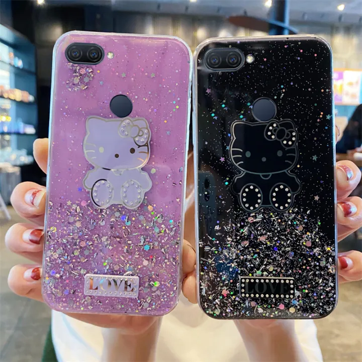 Phone%20case%20OPPO%20A5S%20Shiny%20Ring%20Case%20Glitter%20Soft%20Transparent%20Hello%20Kitty%20Cases%20For%20OPPO%20A5S%20Back%20Cover%20Stars%20Moon%20Girls%20-%20Image%203