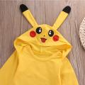 【Nice Day Toy Findings Store】(NEW)Infant Baby Boy Girl Pikachu Outfit Jumpsuit Rompers Cosplay Halloween Costume.