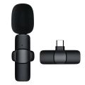 K8 Wireless Microphone Professional Lapel Lavalier Microphone Remove Noise For Typ c Microphone. 