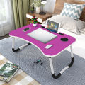 Portable Folding Laptop Standstudy Table Desk Wooden Foldable Computer Desk For Bed Sofa Tea Serving Table Stand - Laptop Table - Laptop Table. 