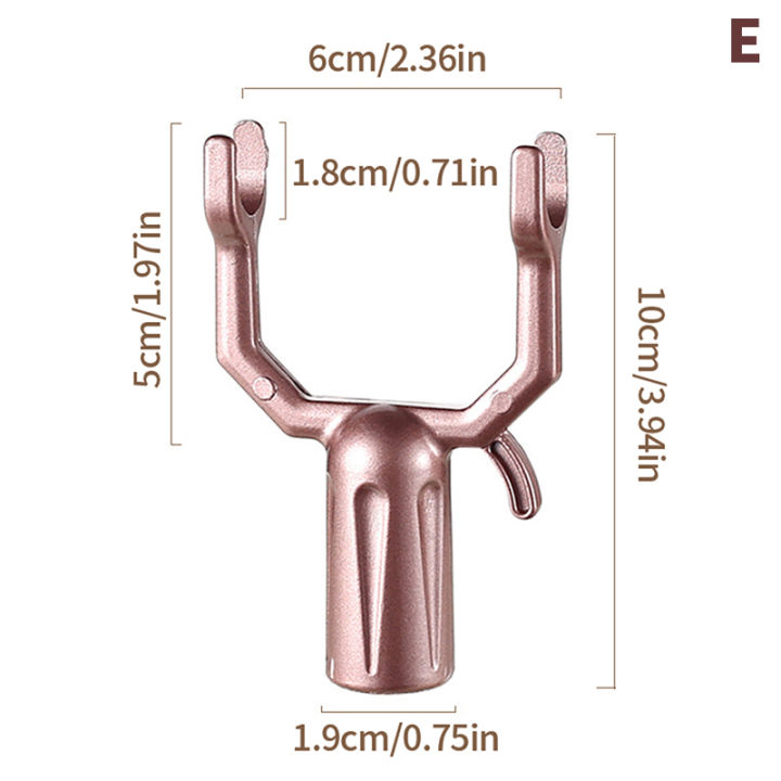 <p>Features:<br>
1. High-quality aluminum alloy as material, durable, not easy to rust, can be used for a long time.<br>
2. With an intimate hook for easier storage and not taking up much space.<br>
3. Fine workmanship and precision, suitable for hangers