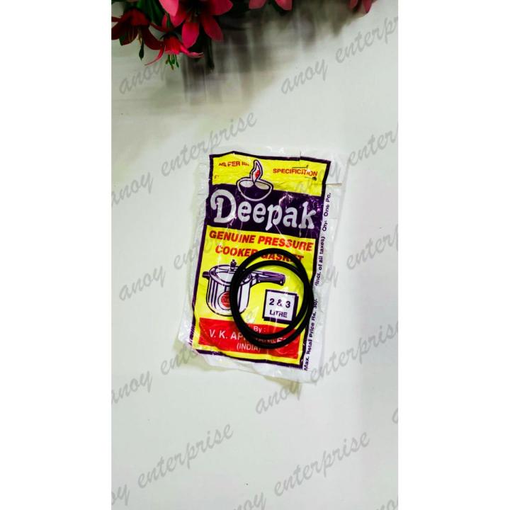 Deepak Gasket Sealing Rubber Ring for Pressure Cooker 2 & 3 liter