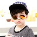 【linfang store】（NEW）[2024]Children's sunglasses men and women color reflective mirror cute baby kids sun glasses. 