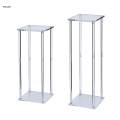 Acrylic Vase Wedding Centerpieces Table Vases Flower Rack Tall Flower Vases 40cmx25cmx25cm. 
