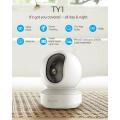 EZVIZ TY1 Security Camera Indoor Wi-Fi Smart Home Security 1080P, Baby Pet Monitor with Motion Detection, Smart Tracking, Smart Night Vision, 2-Way Audio, Compatible with Alexa. 