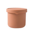 Lunch Container Leak-proof Heat Resistant Silicone Safe Food Storage Containers for Home. 