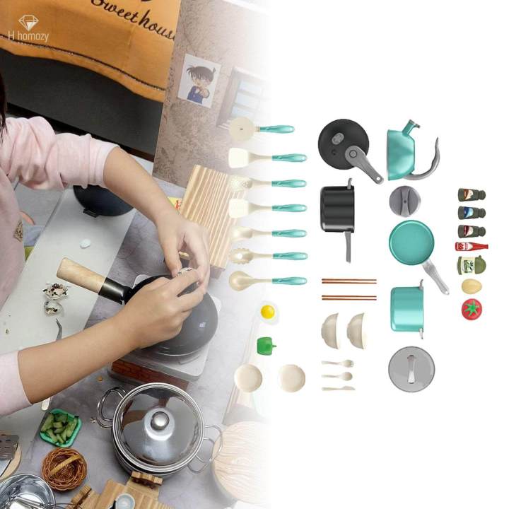 32%20Pieces%20Kids%20Pretend%20Kitchen%20Cookware%20Appliance%20Pretend%20Play%20Toy%20Canned%20Toy%20Kitchen%20Accessories%20Playset%20for%20Toddler%20Birthday%20Gift%20Children%20-%20Image%203