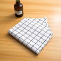 Simple Modern Plaid Dining Table Runner Placemats Upscale Fabric Coffee Table Flag Bed Runner. 