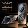 Langtegei Casing for vivo X300 Ultra X300Ultra Customization Shockproof Phone case Frosted backboard lens bracket magnetic suction ring bracket back cover.