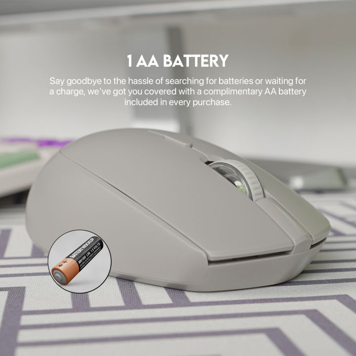 FANTECH%20GO%20W193%20DUAL%20MODE%20WIRELESS%20BLUETOOTH%20Mouse%20With%202.4%20GHz%20Wireless%20Connection%20Adjustable%20DPI%201600%20Ergonomic%20Design%20For%20Gaming%20Gammer%20Office%20Home%20AA%20Battery%20Included%20-%20Image%205