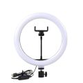 10 inch LED Ring Fill Light Ring light Photography Beauty Light with 3 light modes, 11 adjustable brightness level.