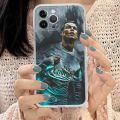 Football Superstar R-Ronaldo CR7 Phone Case Silicone Soft For Iphone 14 13 12 11 Pro Mini XS MAX 8 7 6 Plus X XS XR Cover.