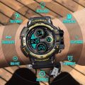Brand Black Digital Watch for Men Women Sports Waterproof Outdoor Chronograph Hand Clock G Infantry Shock Student Wristwatch. 
