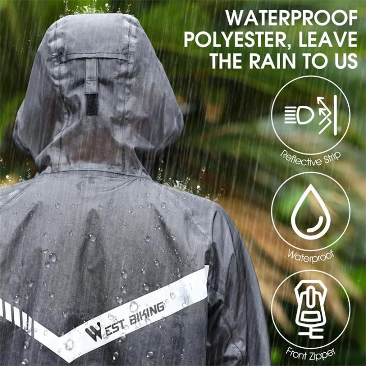 WEST%20BIKING%20Cycling%20Raincoat%20Waterproof%20Windproof%20Raincoat%20Reflective%20MTB%20Road%20Bike%20Cycling%20Jacket%20Pants%20Suit%20Men%20Women%20Clothes%20-%20Image%202
