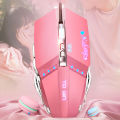 EDran Spot 7-Button Mechanical Metal Macro Definition Mouse USB Luminous Mouse RGB Gaming Ergonomic Mouse. 
