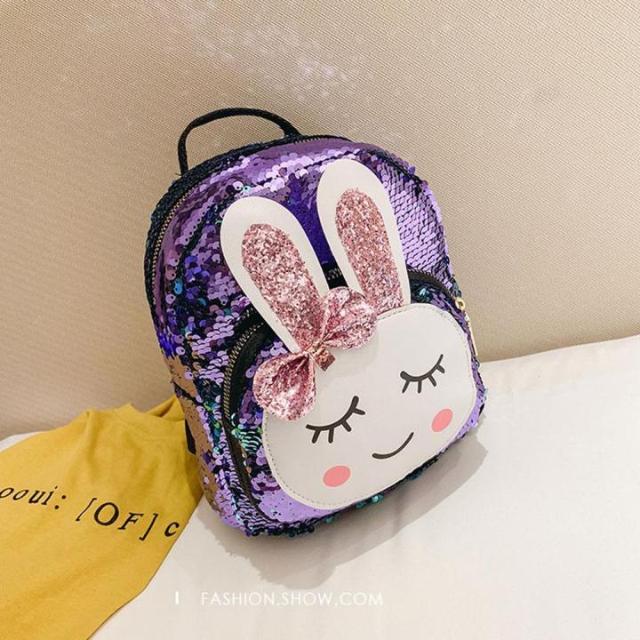 girls mini glitter backpack Loungefly Backpack- Minnie Mouse Silver Sequin Strap drop approx Quilted Backpack Pink Glitter Mini