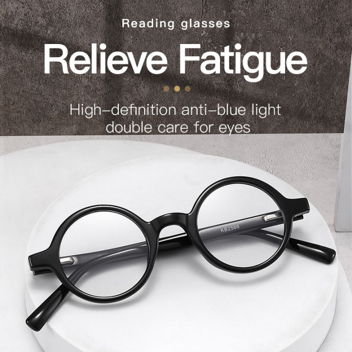 KAEDEK%20Trend%20Printed%20Frame%20Acetate%20Reading%20Glasses%20Men%20Eye%20Protection%20Anti-Blue%20Light%20Presbyopia%20Eyeglasses%20-%20Image%203