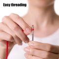 25pcs/set Large Eye Sewing Needles Leather Handmade Blunt Needle Embroidery Tools Sewing Accessories. 