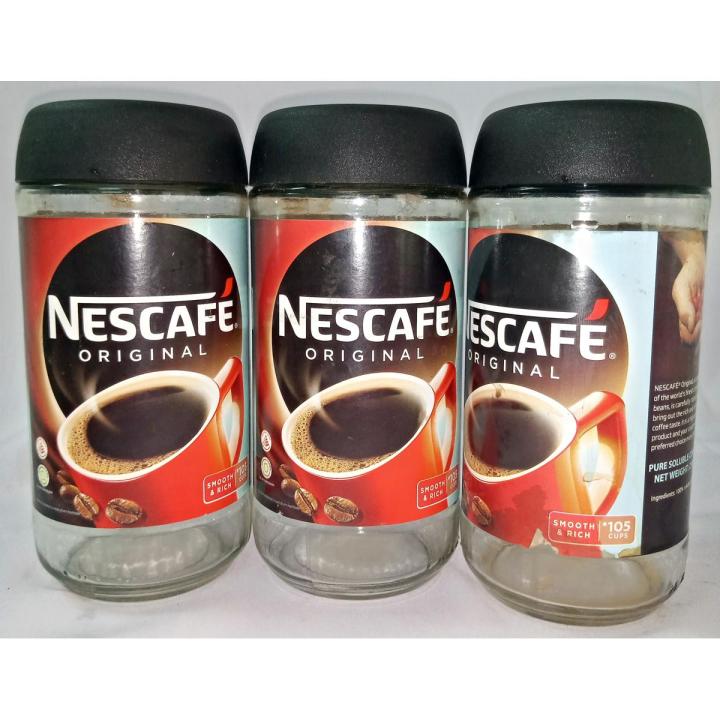 Everyday Use Good Quality Strong Food Container Glass Jar 1000 Ml 3Piece