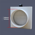 Air Filter Screen Purification Box Duct Fan HEPA Ventilation Duct Air Filter for Pipes Fresh Air System. 
