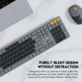 FANTECH WK895 Go Pop Wireless Multimedia Office Keyboard And Mouse Combo With Silent Click. 