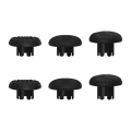 Game Console Joystick Triggers Buttons for Switch Pro Replacement Thumbsticks Joysticks Cap White.