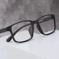 Vazrobe 155mm Oversized Reading Glasses Male Women +150 200 250 300 TR90 Eyeglsses Frame Men Wide Spectacles Black No Screw 9g. 