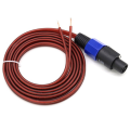 2Pcs Speakon Speaker Cable Bare Wire Open End Cable Speakon To Speaker Wire Audio Cord Amplifier Connection Cord. 