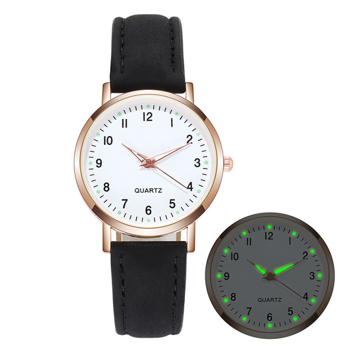 Women%20Luminous%20Watch%20Fashion%20Casual%20Leather%20Belt%20Watches%20Simple%20Ladies'%20Small%20Dial%20Quartz%20Clock%20-%20Image%203