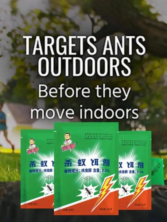 5packet Ant Killing Bait China Ready to Use Granules Powder Red Fire Ants 3g (2001)