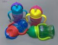Baby Mumpot Waterbottle Minitree Boom Crystal Color Training Plastic Cup with Handle 9m+ 180ml (Multicolor).