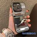 【Must-Have Accessories】 Headmaster Dog Letter NIGHTHAWKS Casing Compatible for 7Plus 14 11 15 12 13 Pro XR XS X 7 8 Plus SE 2020 Luxury Plating Metal Lens Soft. 