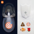 Xiaomi Toilet Bowl Night Light With Motion Sensor Backlight 8/ 16 Colors USB Rechargeable RGB Lamp Projectors For Children Room.