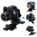 【YIYANGMAOYI111】4 Way Focusing Rail Bracket for DSLR Camera Macro Focus Photography for Canon Sony. 