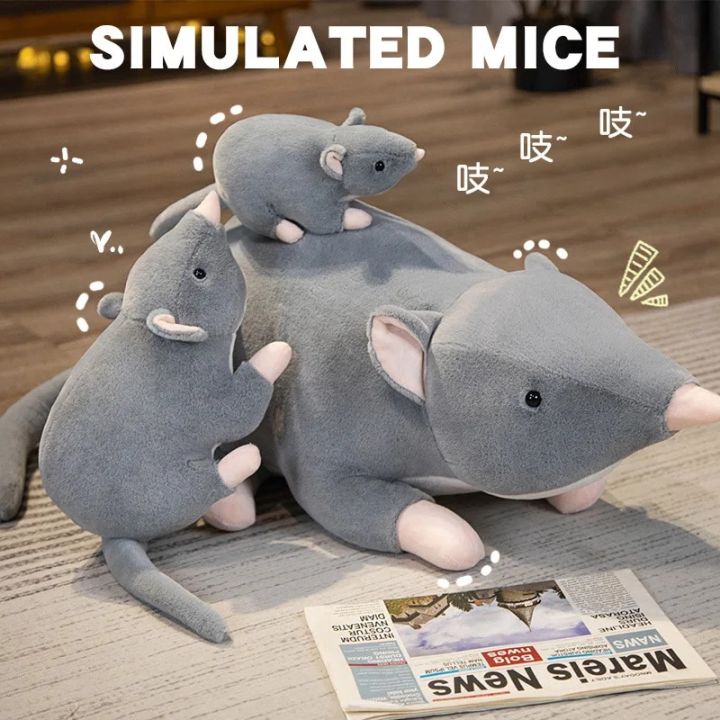 32/50/100cm%20Funny%20Simulation%20Mouse%20Plush%20Toy%20Super%20Soft%20Stuffed%20Animals%20Mice%20Plushies%20Pillow%20Cushion%20Cartoon%20Peluche%20Spoof%20Toys%20-%20Image%202
