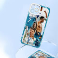 Jizetin for Infinix Note 10 Back Cover Crystal Transparent Ronaldo Star Soft Full Camera Cover Protection Phone Cases. 