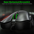 Razer DeathAdder Essential Wired Gaming Mouse Ergonomic Mice with 6400DPI Optical Sensor 5 Programmable Buttons White (2021 Version).