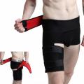 【happy one】Elastic Stretchy Hip Stabilizer Support Strap Thigh Protection Anti-muscle Straining Hip Protective Leg Brace Groin Belt. 