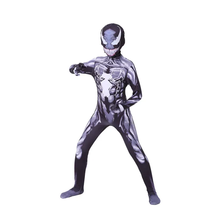 Kids%20Superhero%20Spiderman%20Cosplay%20Costume%20Iron%20Man%20Black%20Panther%20Zentai%20Jumpsuit%20Bodysuit%20Halloween%20Party%20Costumes%20for%20Boys%20Girls%20-%20Image%202