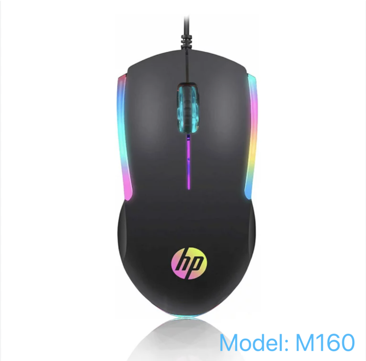 HP%20M160%20Wired%207%20Color%20LED%20Gaming%20Mouse%201000DPI%203%20Button%20Wired%20Gaming%20Mouse%20-%20Image%202