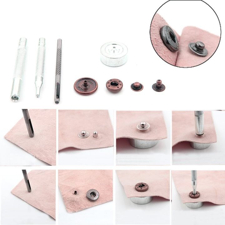 11pc%20Leather%20Craft%20Tool%20633%20201%20655%20831%20Die%20Hole%20Punch%20Snap%20Rivet%20Fastener%20Set%20DIY%20Leather%20Tool%20-%20Image%204