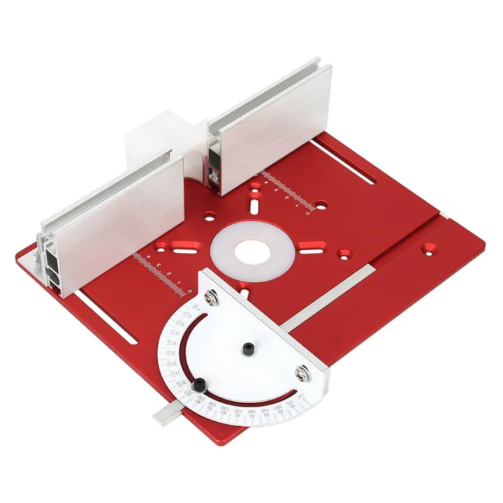 Aluminum Router Table Insert Plate Jigs Router Table Multifunctional ...