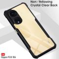 OPPO F23 5G Protective Black Border Crystal Clear Xundd Mobile Back Case Cover.