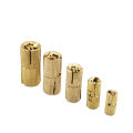4PCS 8mm-16mm Copper Barrel Hinges Cylindrical Hidden Cabinet Concealed Invisible Brass Door Hinges For Furniture Hardware. 